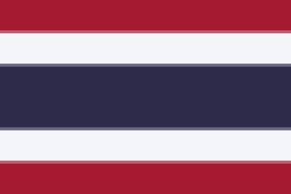 Drapeau de la Thailande